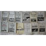 MOTORACING - WESTON-SUPER-MARE SPEED TRIAL PROGRAMMES