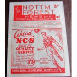 1950-51 NOTTINGHAM FOREST V TORQUAY UNITED