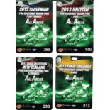 SPEEDWAY - 2013 GRAND PRIX OFFICIAL PASSES X 4