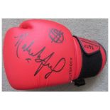 BOXING - NATASHA JONAS AUTOGRAPHED GLOVE