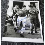 EVERTON - ORIGINAL AUTOGRAPHED PRESS PHOTO OF BRIAN LABONE