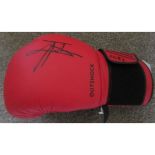 BOXING - JOHNNY NELSON AUTOGRAPHED GLOVE