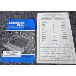 1967-68 SOUTHAMPTON RESERVES V LEICESTER RESERVES HOME & AWAY