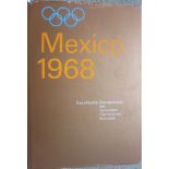 1968 OLYMPICS - EAST GERMAN BOOK / REPORT