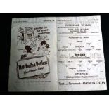 ASTON VILLA V HUDDERSFIELD TOWN 1947/48