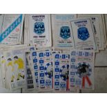 . CHESTER CITY 1970'S HOME PROGRAMMES X 65