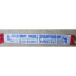 SPEEDWAY - 1984 WORLD FINAL SCARF