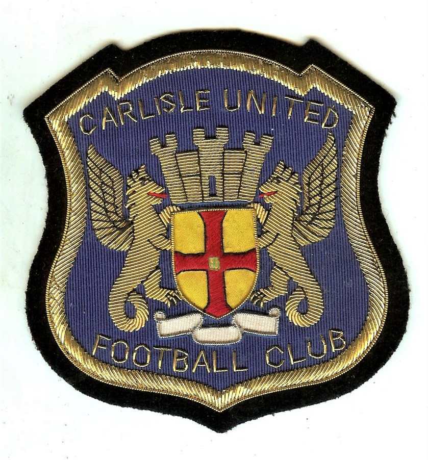 CARLISLE UNITED FOOTBALL CLUB BLAZER BADGE