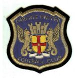 CARLISLE UNITED FOOTBALL CLUB BLAZER BADGE