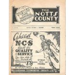 NOTTS COUNTY V BARROW FA CUP 1948/1948.