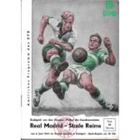 1959 EUROPEAN CUP FINAL REAL MADRID V STADE REIMS