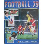 FOOTBALL 79 PANINI STICKER ALBUM WITH APPROX 400 STICKERS