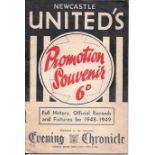 1947-48 NEWCASTLE UNITED PROMOTION SOUVENIR