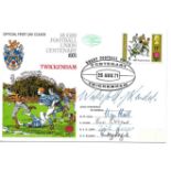 RUGBY UNION - 1971 TWICKENHAM CENTENARY AUTOGRAPHED BY 5