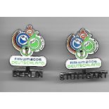2006 WORLD CUP BADGES X 2