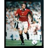 MANCHESTER UNITED - GARY PALLISTER AUTOGRAPHED PHOTO