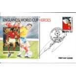 ENGLANDS WORLD CUP HEROES POSTAL COVER AUTOGRAPHED BY GEOFF HURST