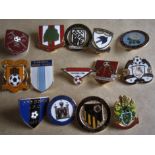 14 NON-LEAGUE FOOTBALL BADGES. ODD DOWN, HANHAM, CADBURY ETC.