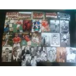 MANCHESTER UNITED - DUNCAN EDWARDS QUALITY REPRINTED PHOTO'S X 27