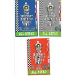 SPEEDWAY - 2007 WORLD CUP OFFICIAL PASSES ( LESZNO POLAND )