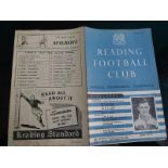 READING V SWINDON TOWN 1949/50.