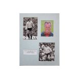 LIVERPOOL / ENGLAND - RAY CLEMENCE AUTOGRAPHED MONTAGE