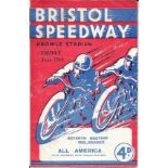 SPEEDWAY - 1936 BRISTOL V ALL AMERICA