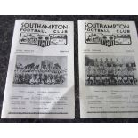 SOUTHAMPTON RESERVES V GILLINGHAM RESERVES 1966-67 & 1967-68