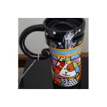 FORMULA 1 - FELIPE NASR HAND SIGNED ROMERO BRITTO COMMEMORATIVE COFFEE MUG - 2015 RUSSIAN GRAND PRIX