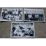 WORLD CUP HISTORY POSTCARDS PRODUCED MY '' MARS'' X 3