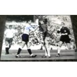 TOTTENHAM - ICONIC AUTOGRAPHED PHOTO OF DAVE MACKAY & BILLY BREMNER