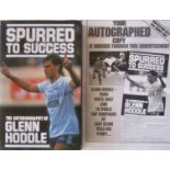 GLENN HODDLE HAND SIGNED AUTOBIOGRAPHY TOTTENHAM SPURS