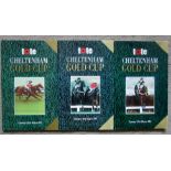 HORSE RACING - GOLD CUP PROGRAMMES X 3