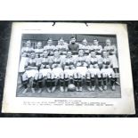 1933-34 MOTHERWELL TEAM PHOTO ISSUED BY THE SUNDAY POST