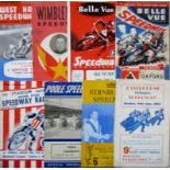 SPEEDWAY - 1950'S & 60'S PROGRAMMES X 13