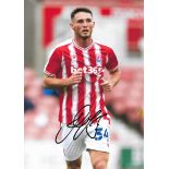 STOKE CITY - JORDON THOMPSON AUTOGRAPHED PHOTO