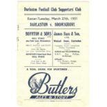 1950/51 DARLASTON V BROMSGROVE