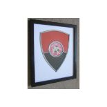 WALSALL - CLUB BADGE PRODUCED IN GLASS & LEAD