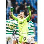 CELTIC - SCOTT BAIN AUTOGRAPHED PHOTO