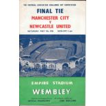 1955 FA CUP FINAL MANCHESTER CITY V NEWCASTLE