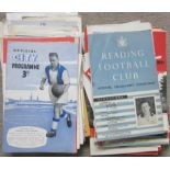 COLLECTION OF 1950'S FOOTBALL PROGRAMMES X 77