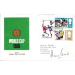 1966 WORLD CUP POSTAL COVER AUTOGRAPHED BY MARTIN PETERS