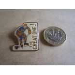 ICE HOCKEY - SHFFIELD THE GREAT ONE! BADGE