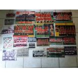 MANCHESTER UNITED TEAM PICTURES / POSTERS X 21