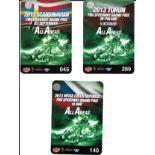 SPEEDWAY - 2013 GRAND PRIX OFFICIAL PASSES X 3