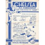 1938-39 CHELSEA V CHARLTON