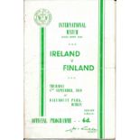 1949 IRELAND V FINLAND
