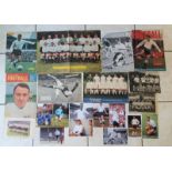 TOTTENHAM - JIMMY GREAVES PICTURES & REPRINTED PHOTO'S X 20