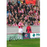 STOKE CITY - RORY DELAP AUTOGRAPHED PHOTO