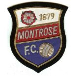 : MONTROSE FOOTBALL CLUB BLAZER BADGE